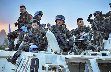 这是我国第一部讲述维和部队官兵在海外执行维和任务中发生感人故事的